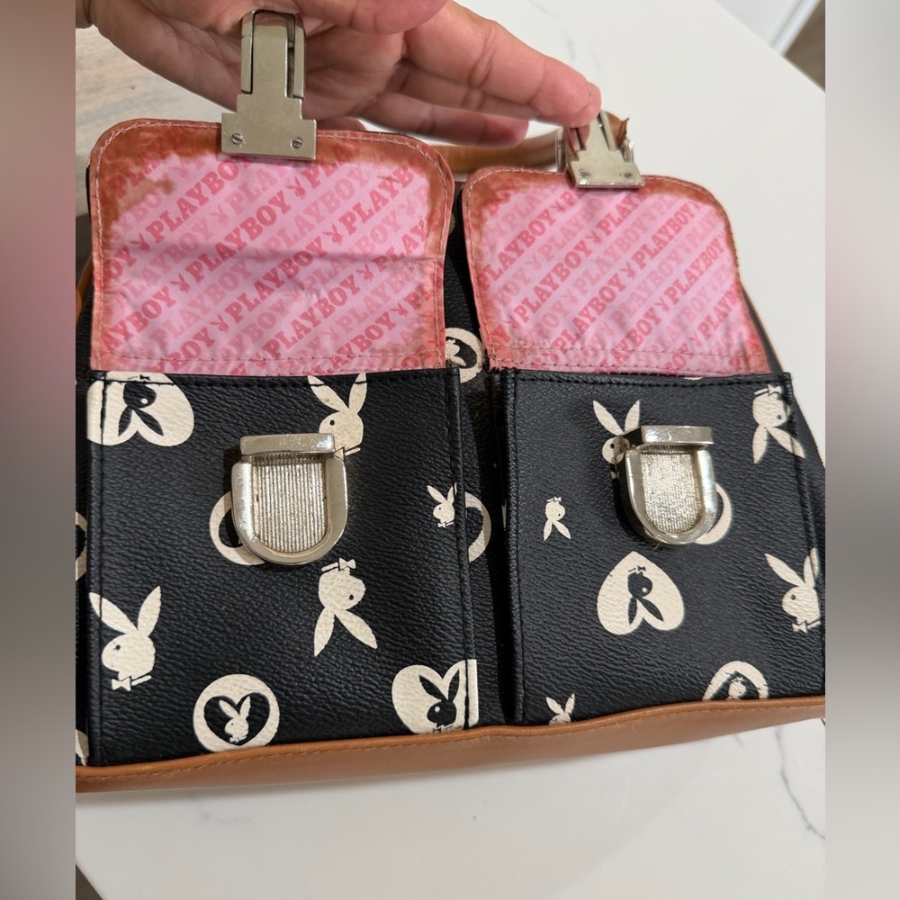 Playboy Bunny Monogram Vintage Y2K Purse - Picture 12 of 16